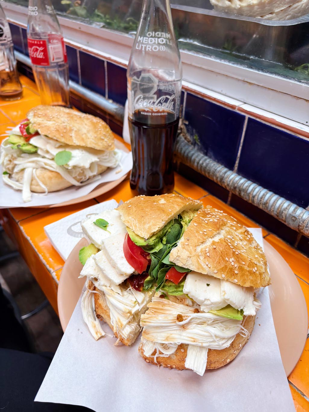 Eating Cemitas in Puebla