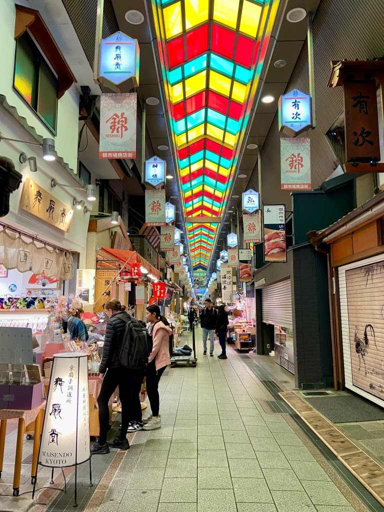 Nishiki Market in Kyoto