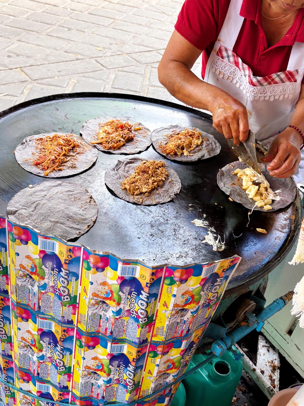Tacos de Cazuela Tía Chave in Oaxaca