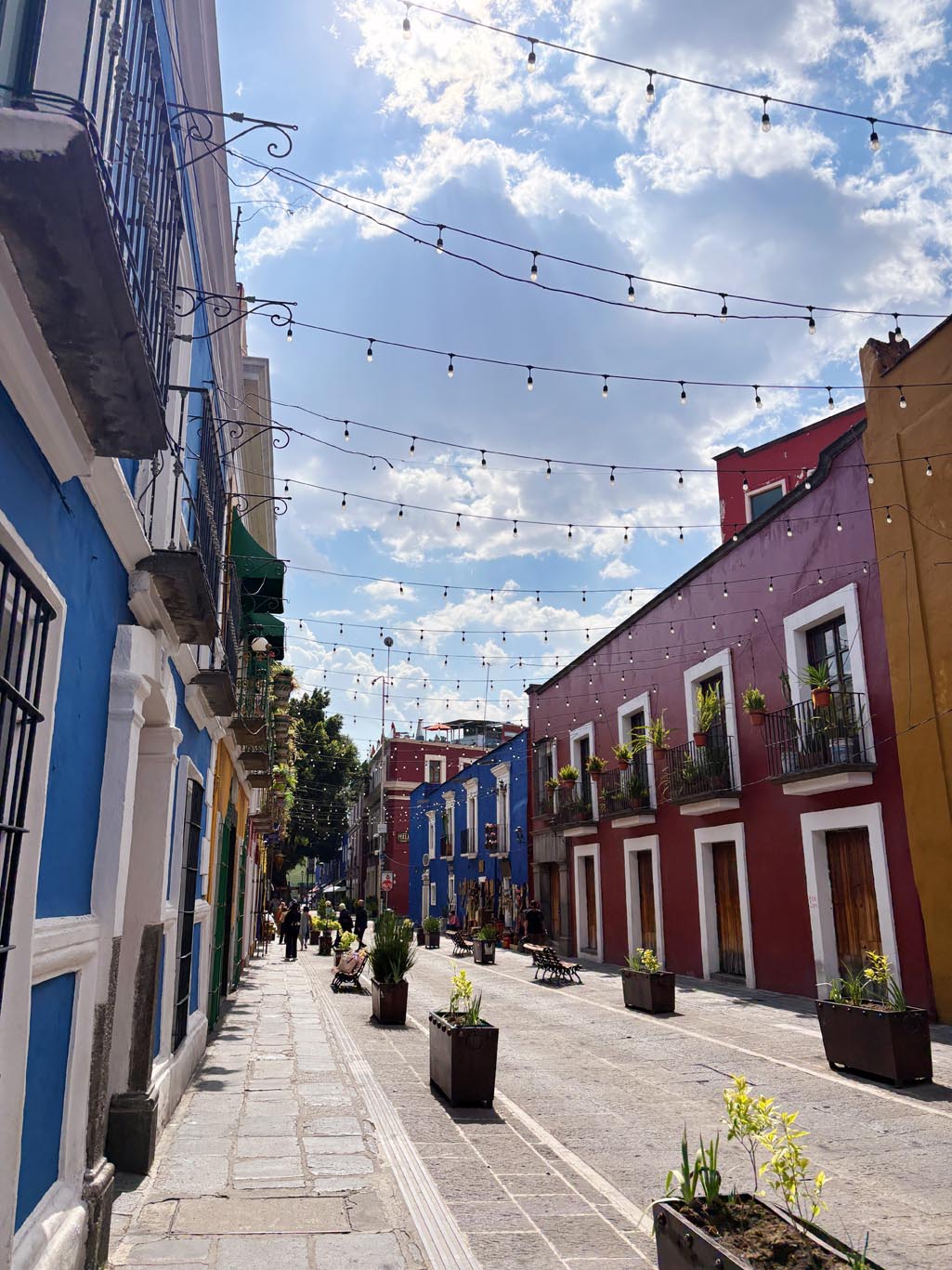 Walking through Puebla