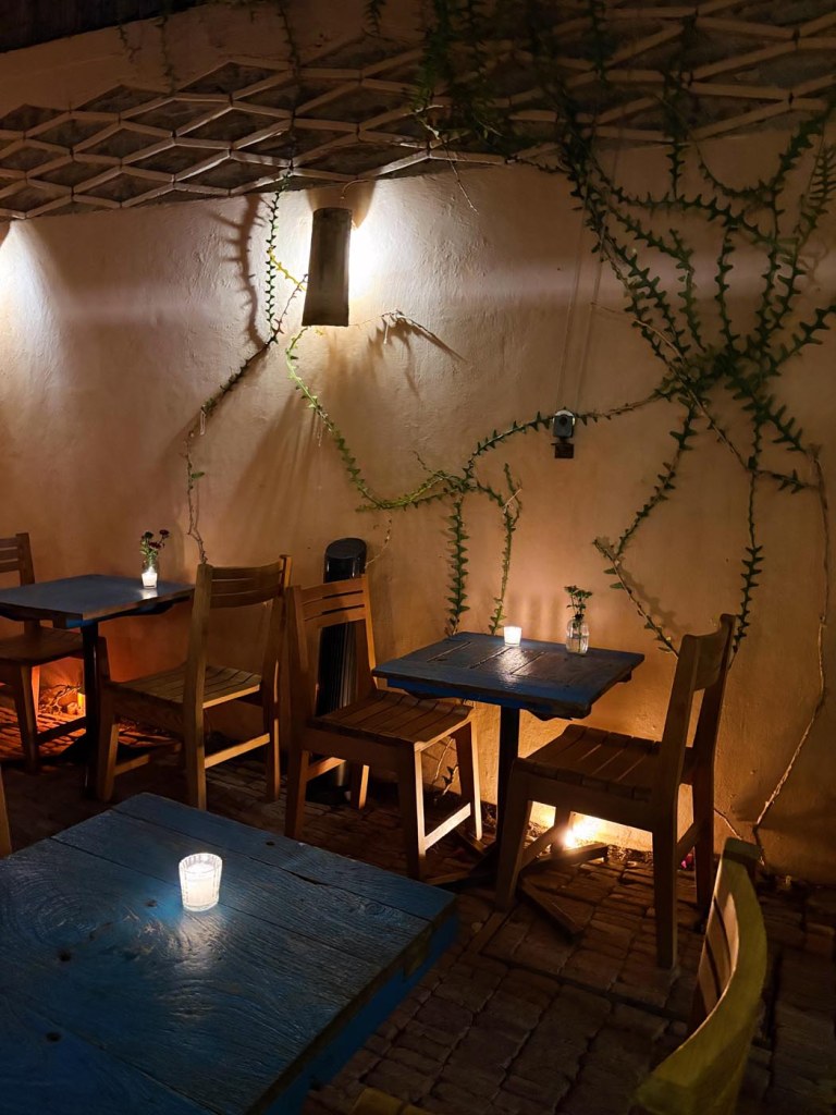 Adamá restaurant in Oaxaca with vegetarian options