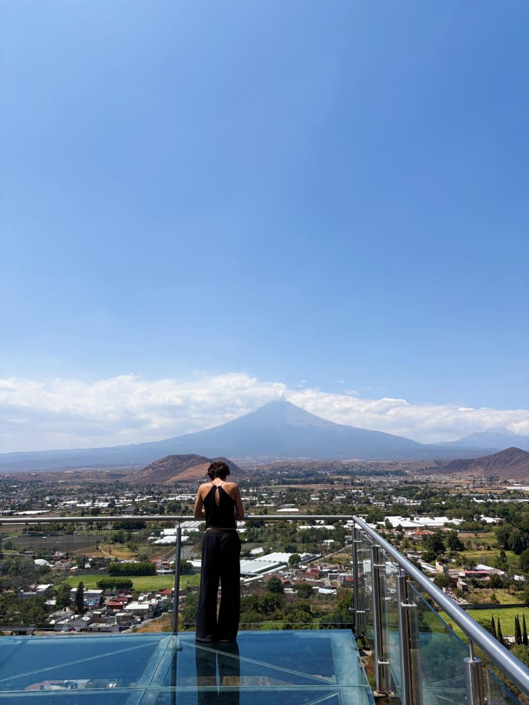 View of Popocatepetl from Atlixco