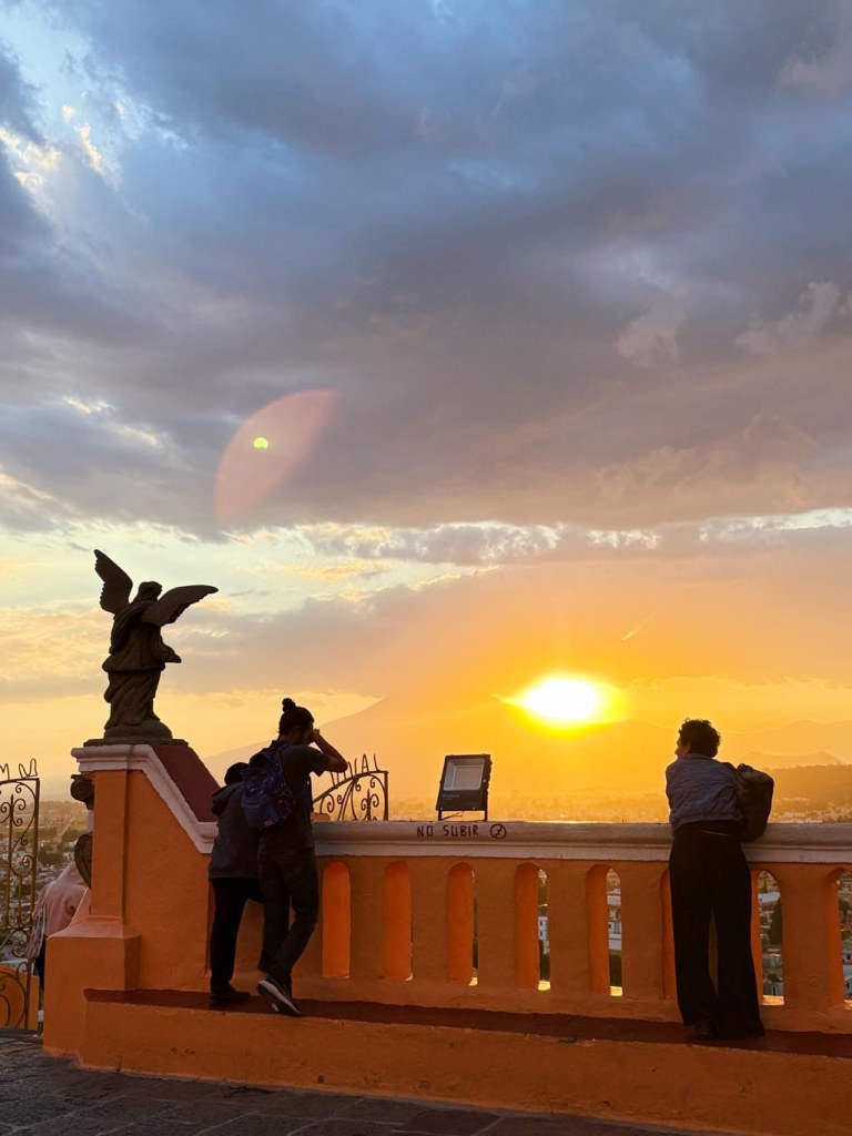 Sunset from Cholula
